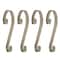Haute Decor Stocking Scroll® Pewter Stocking Holders, 4ct.